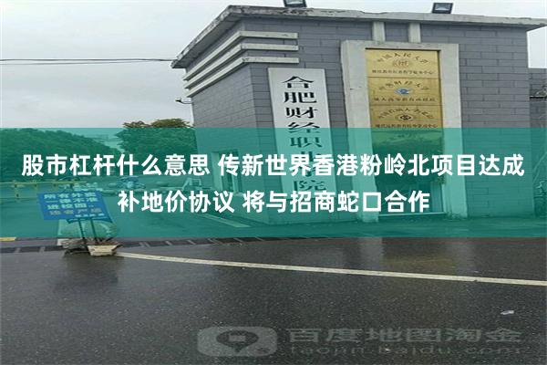 股市杠杆什么意思 传新世界香港粉岭北项目达成补地价协议 将与招商蛇口合作