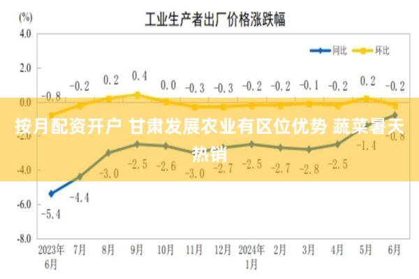 按月配资开户 甘肃发展农业有区位优势 蔬菜暑天热销