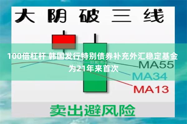 100倍杠杆 韩国发行特别债券补充外汇稳定基金 为21年来首次